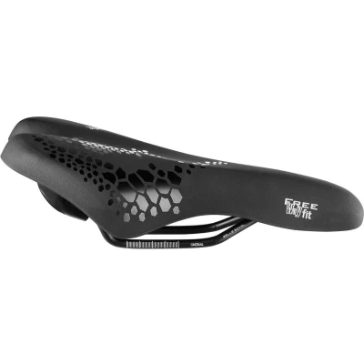 Afbeelding van Selle Royal Freeway Fit Athletic unisex zadel BikeTotaal.nl Zwart
