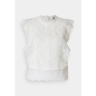 Afbeelding van ONLY Onlkaro Blouse, Dames, Maat: XS, Cloud dancer