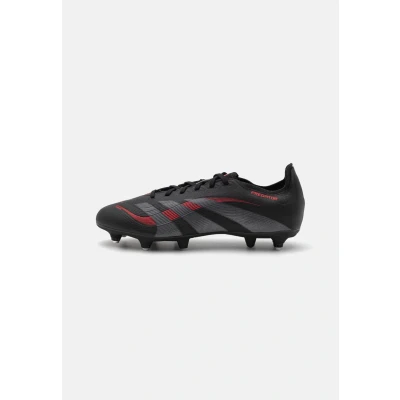Afbeelding van adidas Performance Predator League SOFT Ground Voetbalschoenen met metalen noppen, Heren, Maat: 46, Core black/grey four/lucid red