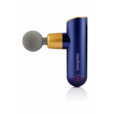 Afbeelding van Medivon Gun Pro Y Spiermassagepistool, percussie combinatietherapie met vibratiemassage, licht en draadloos, verwisselbare koppen