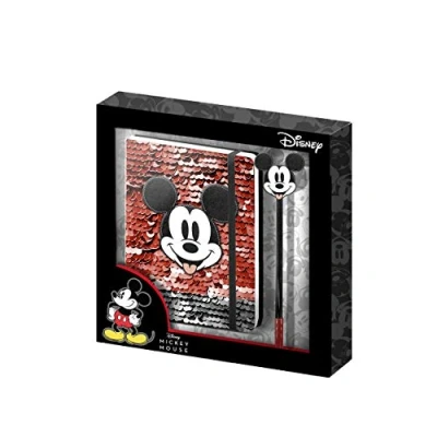 Afbeelding van Disney Mickey Mouse Notebook with Pen Gift Set 100 pagina&#039;s