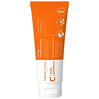 Afbeelding van MIRACULUM PEELING MICRODERMABRASION reinigt en verheldert / vermindert grove poriën VITAMINE C 98% 100 ML