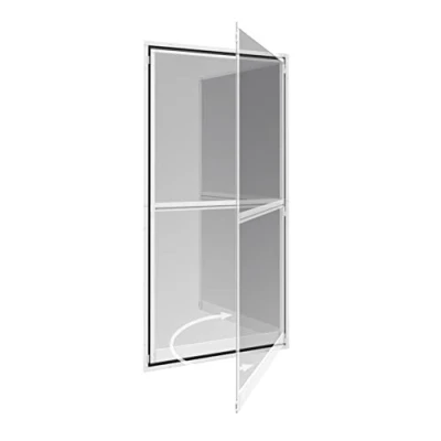 Afbeelding van Windhager insectenwerende draaideur EXPERT, draaideur, insectenbescherming, spanraamdeur, 100 x 210cm, wit, 03240