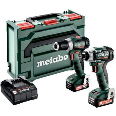 Afbeelding van Metabo BS 12 BL + SSD Accu Combo set 12V 2 x 2.0 Ah, SC 30 metaBOX 118 L 685228000