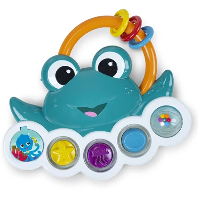 Afbeelding van Baby Einstein Ocean Explorers Neptune&#039;s drukke bubbels zintuiglijk activiteitsspeelgoed, met interactieve lichten en muziek, vanaf 3 maanden
