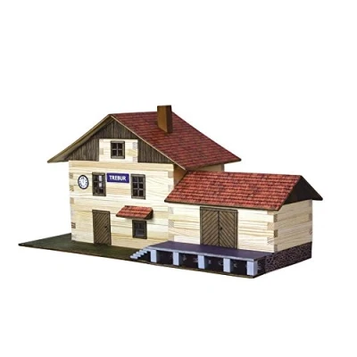 Afbeelding van Bouwpakket Walachia W36 Treinstation hout