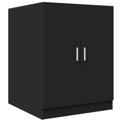 Afbeelding van vidaXL Wasmachinekast 71x71,5x91,5 cm zwart