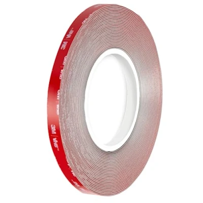 Afbeelding van 3M VHB LSE110 dubbelzijdig acrylschuimplakband, topkwaliteit, moeilijke oppervlakken, bestand tegen water, hoge en lage temperaturen, trillingen stoten, auto, huis, sport, 9 mm x 3 m
