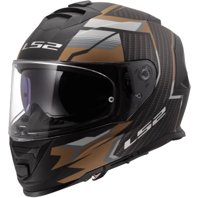 Afbeelding van LS2 FF800 Storm II Tracker Helm, goud, afmeting L voor man