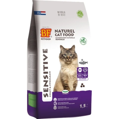 Afbeelding van 4x BF Petfood Kattenvoer Sensitive Graanvrij 1,5 kg