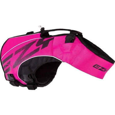 Afbeelding van EzyDog X2 Boost Reddingsvest, varen, hondvriendelijk, peddelsurfen, superieur drijfvermogen, reddingshandvat (L, roze)