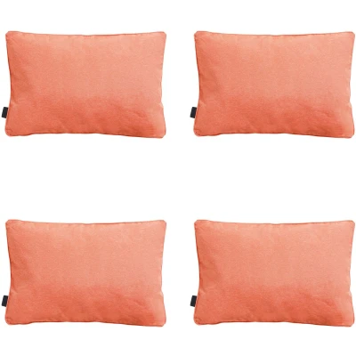 Afbeelding van Madison Sierkussen 60x40 piping Panama flame orange 4 stuks