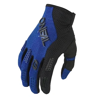 Afbeelding van Oneal Element Racewear Motorcrosshandschoenen voor kinderen, zwart blauw, afmeting L
