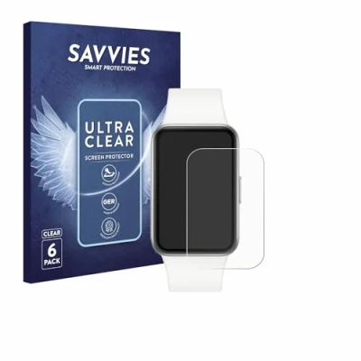 Afbeelding van Savvies (6 Stuks) Schermbeschermer voor Samsung Galaxy Fit3 Screen Protector Ultra Transparant