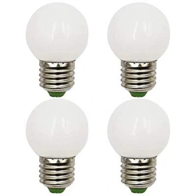 Afbeelding van LED Lamp E27 dimbaar warm wit 3000K 3W vervangt 20W 25W 30W gloeilamp Mini G45 Globe 220 240V, 4 pack