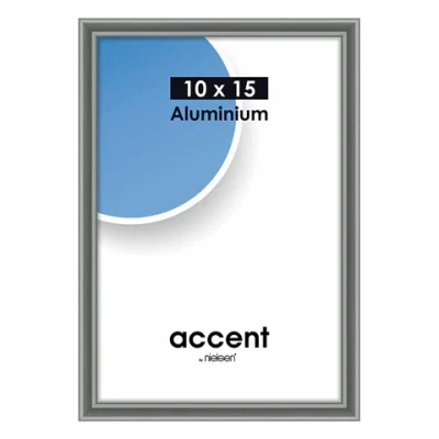 Afbeelding van Nielsen fotolijst Accent 10 x 15 cm aluminium grijs