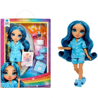 Afbeelding van MGA Entertainment Rainbow High Junior Pyjamaparty modepop Sky