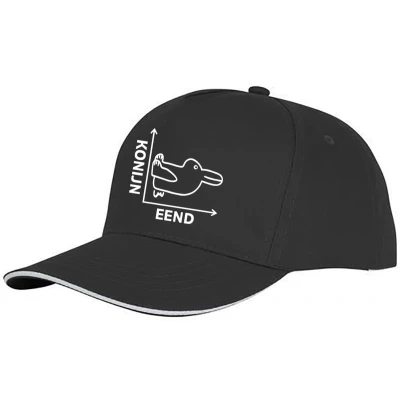 Afbeelding van Konijn Eend Pet Grappige Wiskunde Premium Fit Cap Verstelbaar Unisex Kado