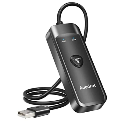 Afbeelding van AUEDROT Muis Jiggler Niet detecteerbare Mouse Mover Driver Free Automatische Wiggler, Giggler met AAN/Uit Schakelaar, Beweeg apparaat om te voorkomen dat de computer slaapt