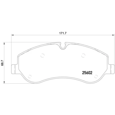 Afbeelding van Brembo Remblokset P 24 152