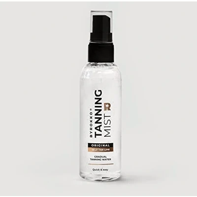 Afbeelding van BYROKKO Tanning Mist 100ml Zelfbruinend water voor natuurlijk uitziende en langdurige kleur! Brown Shine