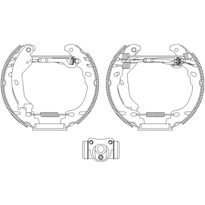 Afbeelding van Textar Remschoen set 84064600
