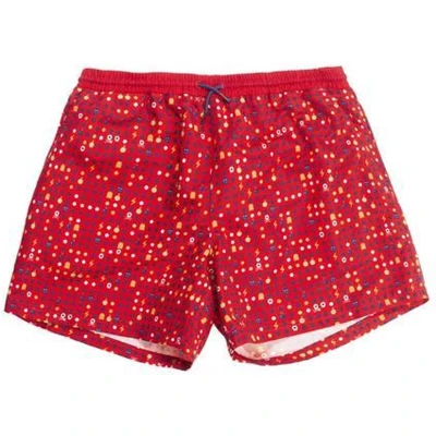 Afbeelding van Zwemshort jongen rood 158