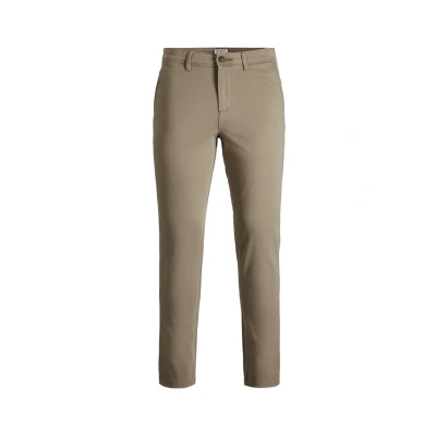 Afbeelding van Jack &amp; Jones Junior BOYS SLIM FIT Chino voor kinderen, Maat: 140, Beige