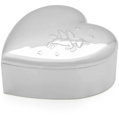 Afbeelding van Tandendoosje Zilverstad Unicorn Zilver