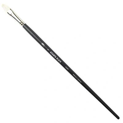 Afbeelding van Winsor &amp; Newton 5633006 Azanta penseel gemaakt van hoogwaardig natuurlijk varkenshaar voor olieverf, alkydverf en acrylverf Filbert lange Steel Nr. 6,