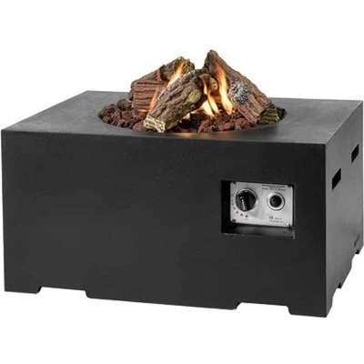 Afbeelding van Happy Cocooning Cocoon Table Rechthoek Klein Zwart
