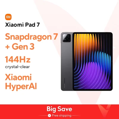 Afbeelding van Xiaomi Pad 7 11.2 inch 8GB/128GB Grijs