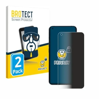 Afbeelding van BROTECT privacy screenprotector voor Nothing Phone (1) (case friendly) Folie Beschermfolie Blauwlichtfilter (2 Stuks)