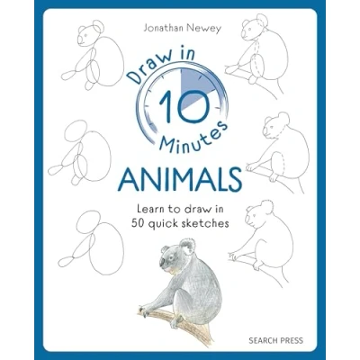 Afbeelding van Draw in 10 Minutes: Animals: Learn How to 50 Quick Sketches