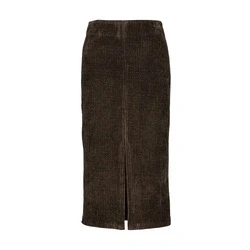 Afbeelding van Amelie&amp;amelie rok voor dames bruin maat s