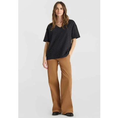 Afbeelding van Le Temps Des Cerises Tshirt print, Dames, Maat: Small, Noir