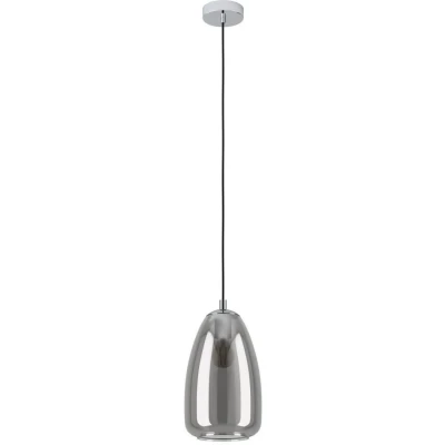 Afbeelding van EGLO hanglamp ALOBRASE chroom / ø20 x h110 cm eettafellamp keuken