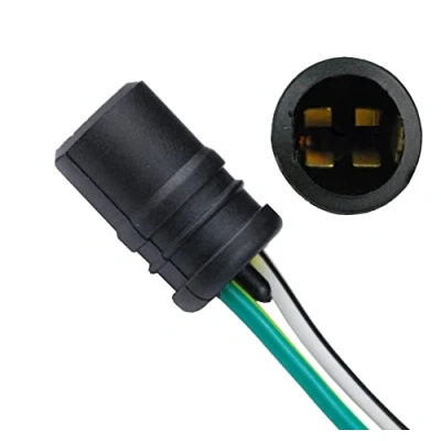 Afbeelding van L &amp; P B586 1x T10 W5W rubberen fitting lampen lamphouder glazen sokkel voor W2,1X9,5D gloeilampen