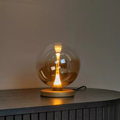 Afbeelding van Lucide GISELA Tafellamp Ø 16 cm LED 1x5W 2700K Amber