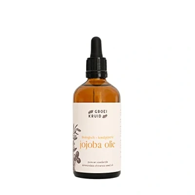 Afbeelding van Jojoba olie 100 ml biologisch, koudgeperst &amp; puur natuurlijke huidolie en haarolie jojobaolie simmondsia chinensis