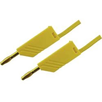 Afbeelding van SKS Hirschmann MLN 100/2,5 GE Meetsnoer Banaanstekker 4 mm 1.00 m Geel 1 stuk(s)