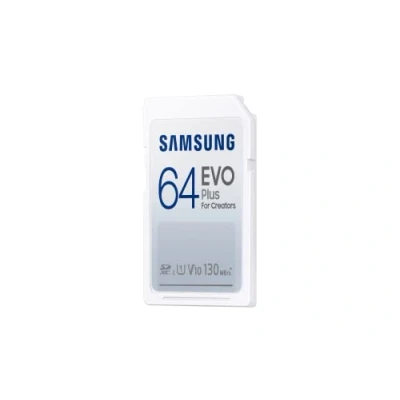 Afbeelding van Samsung EVO Plus 64GB SDXC Memory Card