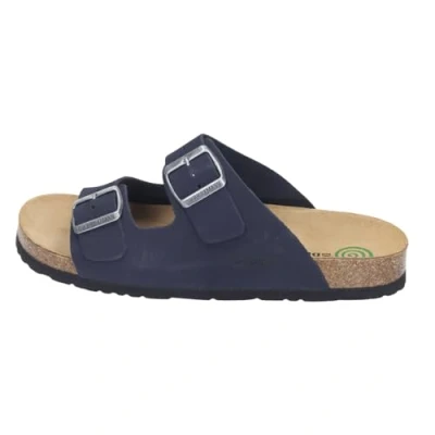 Afbeelding van Dr. Brinkmann Pantolette Pantoffels, Heren, Maat: 44, Ozean Nubukleer