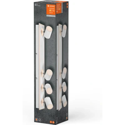 Afbeelding van LEDVANCE LED plafondspot Mars, 5 lamps, 4 spots, wit