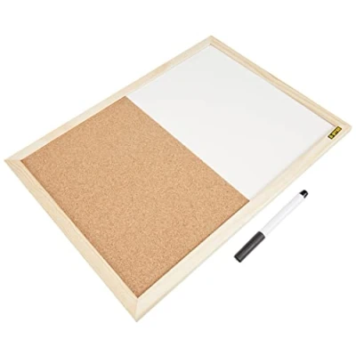 Afbeelding van Bi Office MX01001010 combinatiebord met twee oppervlakken, 400 x 300 cm, wit