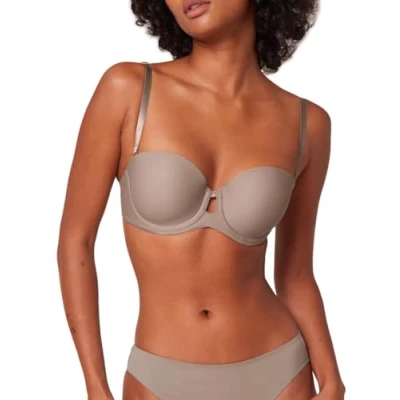 Afbeelding van Triumph PURE Beugel BH, Dames, Maat: 70A, Cafe latte