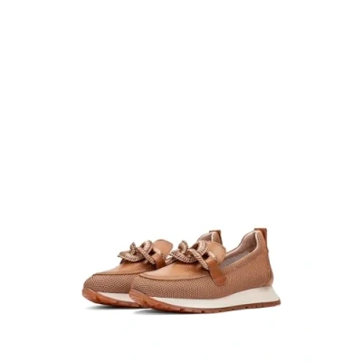 Afbeelding van Hispanitas KANSASV25 Sneakers laag voor kinderen, Maat: 39, Brown 702 Leer/ synthetisch