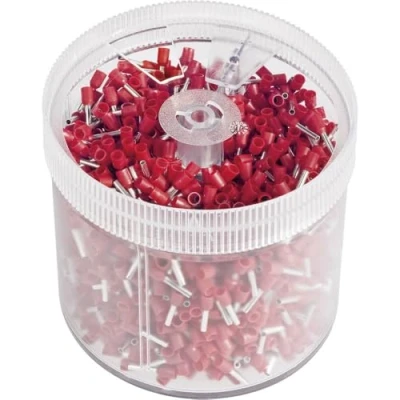 Afbeelding van Vogt Verbindungstechnik 470108.s20 Adereindhulzen 0.5 mm² Deels geïsoleerd Wit 2000 stuk(s)