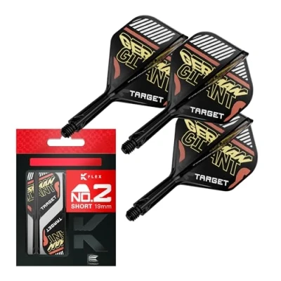 Afbeelding van Target K Flex Gabriel Clemens No.2 Maat Short Flight Shaft in een