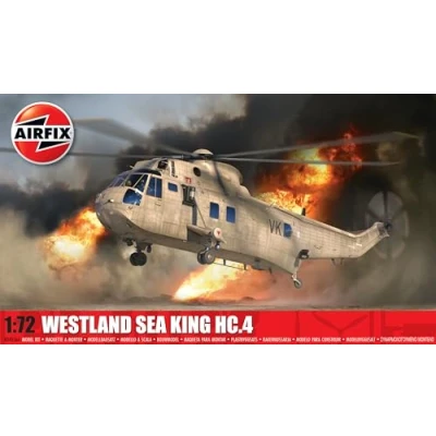 Afbeelding van 1:72 Airfix 04056A Sikorsky S 61 Westland Sea King HC.4 Helikopter Plastic Modelbouwpakket